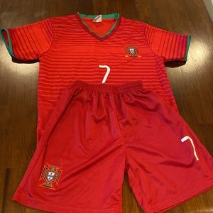 Ronaldo soccer Jersey kids